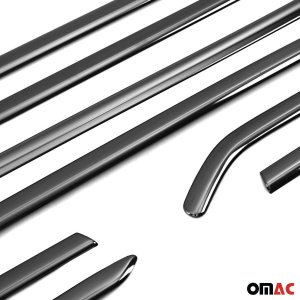 Ford Focus SD Window Trim - Omac - S.Steel - Gloss Dark - '12-'18